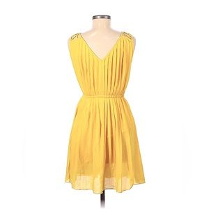 Yellow Jessica Simpson Mini Dress, Homecoming, Formal